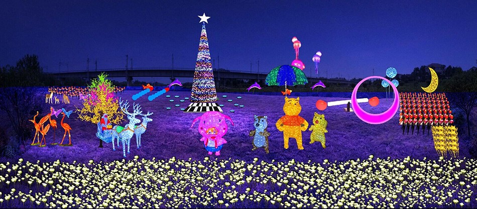 小凌狐节日灯光亮化设计 小凌狐节日灯光亮化设计